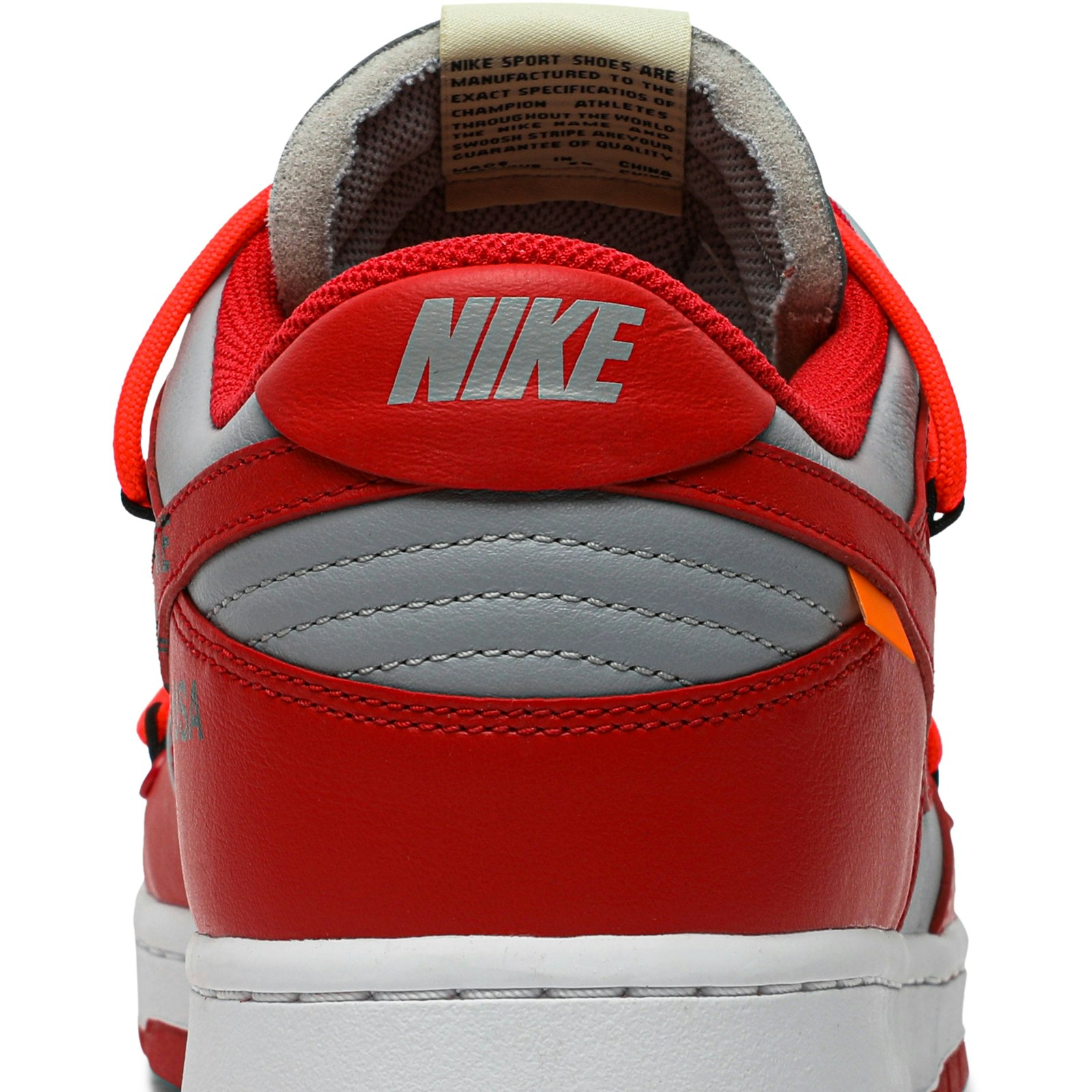 Off-White x Dunk Low ‘University Red’ [also worn by Jay Chou] CT0856-600 - Image 7